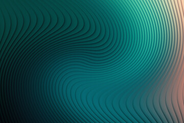 Swirling abstract textured background in teal and peach tones