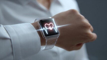 AI-Powered Wearable Device for Real-Time Heart Rate Monitoring