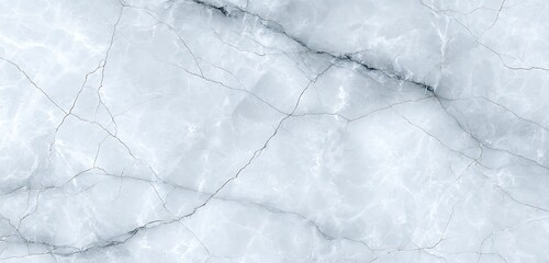 White marble polished stone slab surface minimal grey lines