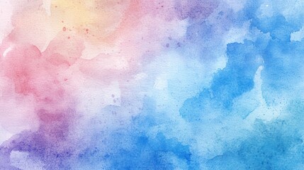 Fototapeta premium Abstract watercolor background with pastel colors.