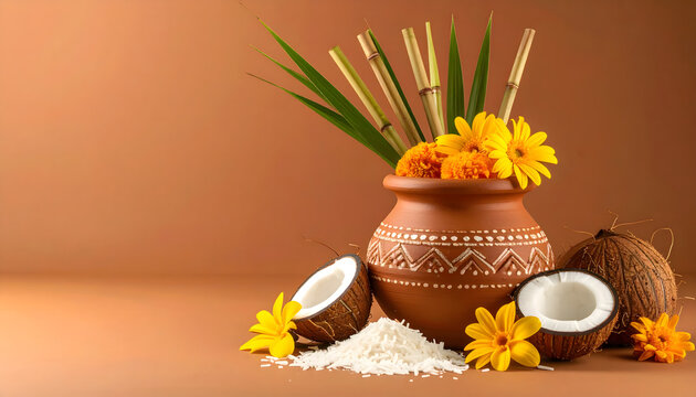 pongal indian festival background