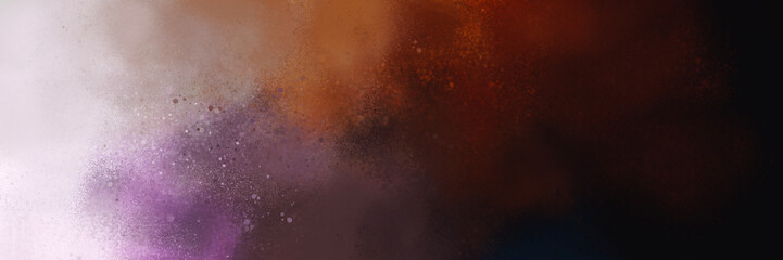 dark night acrylic paint banner background