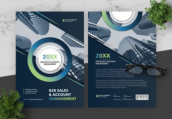 Green And Blue B2B Book Cover