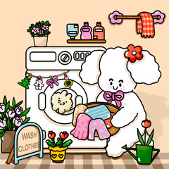 Coloring book, hand drawn and calligraphy, back to school Christmas, birthday party set, cute card