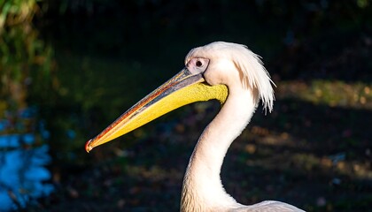 Obraz premium Close-up pelican profile (2)