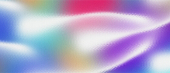 Abstract multicolor gradient background with soft waves in purple, blue, red, and white tones, modern flowing digital texture perfect for wallpaper, poster, banner, and graphic design.