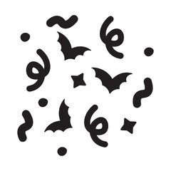 Halloween Confetti Icon