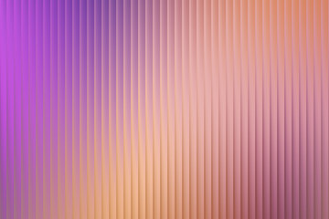 Vertical ribbed abstract background with purple and orange gradient