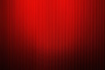 A dramatic presentation of vertical red curtains, showcasing a gradient effect of deep red to dark shadows.