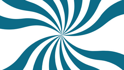 Abstract background with rays retro starburst. Dynamic curved bands hypnotic, spiral-like optical illusion and  sense of motion and energy. Funky ray elements, circle motifs,reminiscent of circus