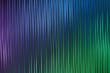 Vertical ribbed texture with blue, purple, and green gradient