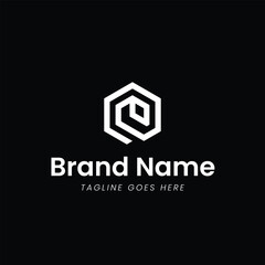 Creative E Tech Letter Logos