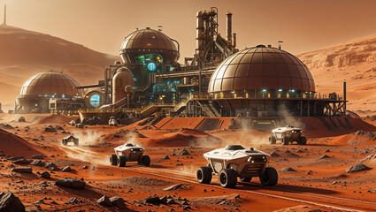 Asteroid Colony and Resource Hub