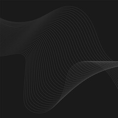 Minimal wavy line background texture for digital use