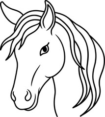 horse vector illustration