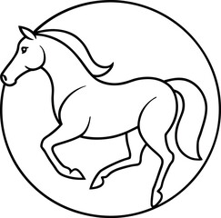 horse vector illustration