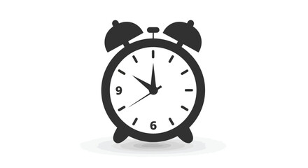 Alarm clock showing eleven oclock time