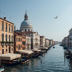 beautiful european city, travel to europe, 
World-class city, city of romance,, AI Generative