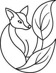 fox vector illustration