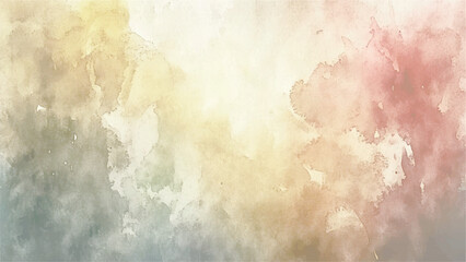 Obraz premium watercolor texture with warm gradient effect for background, invitation, and artistic project.