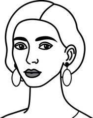 girl with headphones