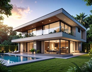 luxury modern home