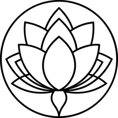 lotus flower vector