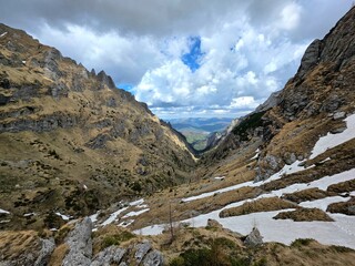 high mountain landscape
