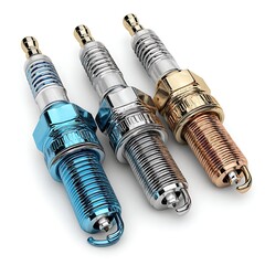 spark plug isolated on white background