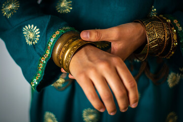 indian henna tattoo