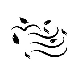 wind leaf icon