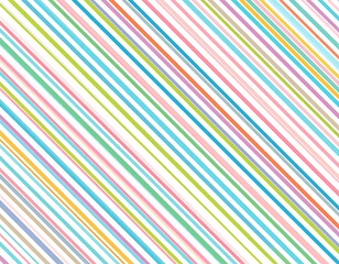 Diagonal striped pattern in pastel colors