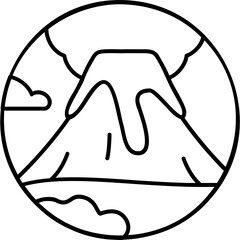 Volcano Icon