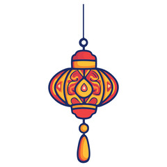 small charm, new year, vector, transparent background, festival, asia, culture, decoration, isolated, ornament, object, celebration, year, decor, celebrate