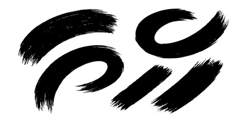 Vector illustration of a woman's eyes with long eyelashes and makeup, a black and white fashion beauty set