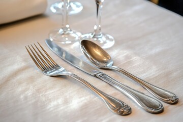 table setting with cutlery