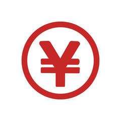 Yen Currency Sign Icon / 円マークを示すアイコン