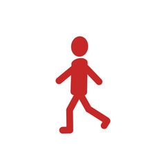 Walking person icon / 歩行者・ウォーキングのピクトグラム