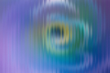 Abstract Blurry Background with Vertical Lines and Peacock Eye Pattern image photo