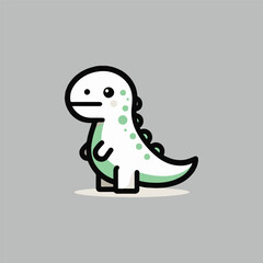 Cute Dinosaurus Logo