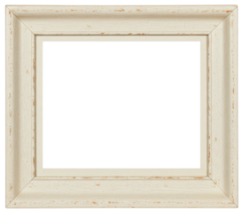 Empty Instant Photo Frame with White Space, Retro Style