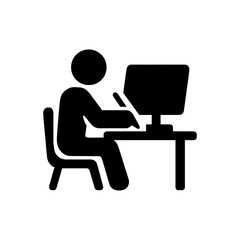 Creative Computer Work Icon