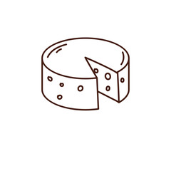 Cheese Wheel Graphic