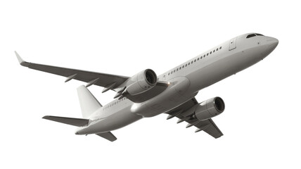 Fototapeta premium airplane isolated on white