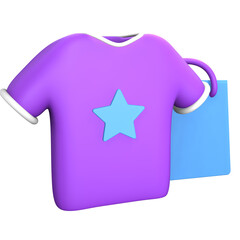 Merchandise Smooth 3D Illustration