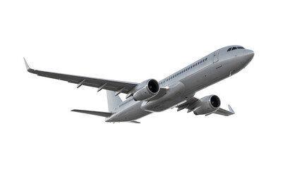 Obraz premium airplane isolated on white