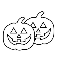 vector halloween pumpkin