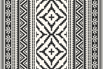 Ethnic geometric seamless pattern abstract pattern vector design for all types of printing and Textiles