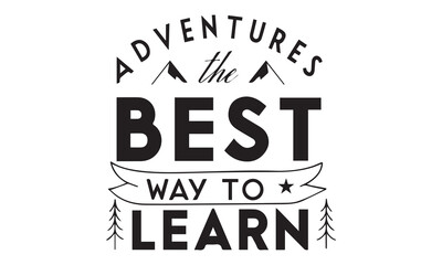 Obraz premium Adventures, Dreams, and Learning – Best Motivational Quotes for Success 