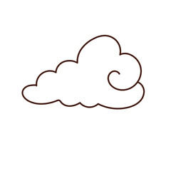 Hand-Drawn Cloud Illustration
